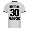 Camiseta de fútbol Bayer 04 Leverkusen Jeremie Frimpong 30 Segunda Equipación 23-24 - Hombre